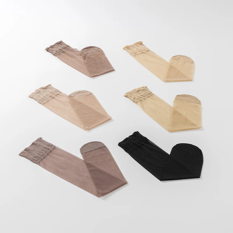 Wholesale High Elastic Stretch Simple Knee High Socks For Women