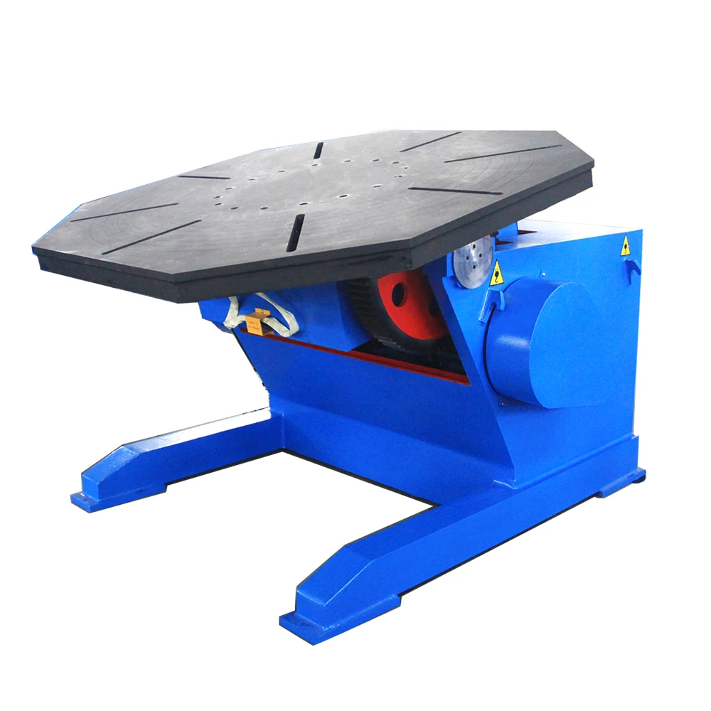1200kg welding positioner automatic industrial turntable for welding pipe workpiece rotary machine