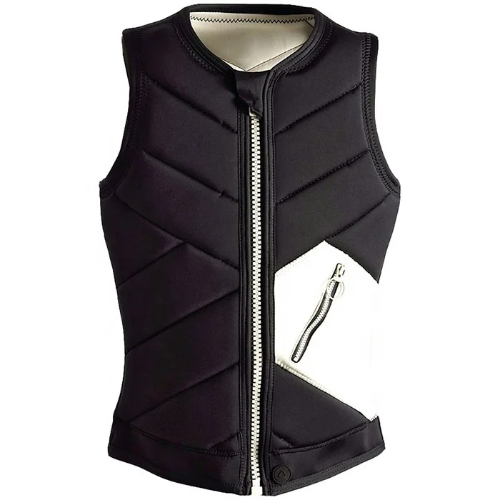 Neoprene Custom Wakeboard Surfing PVC EPE Foam Swim Vest Sailing Water Sports Adults PFD Life Vest Jacket Adults