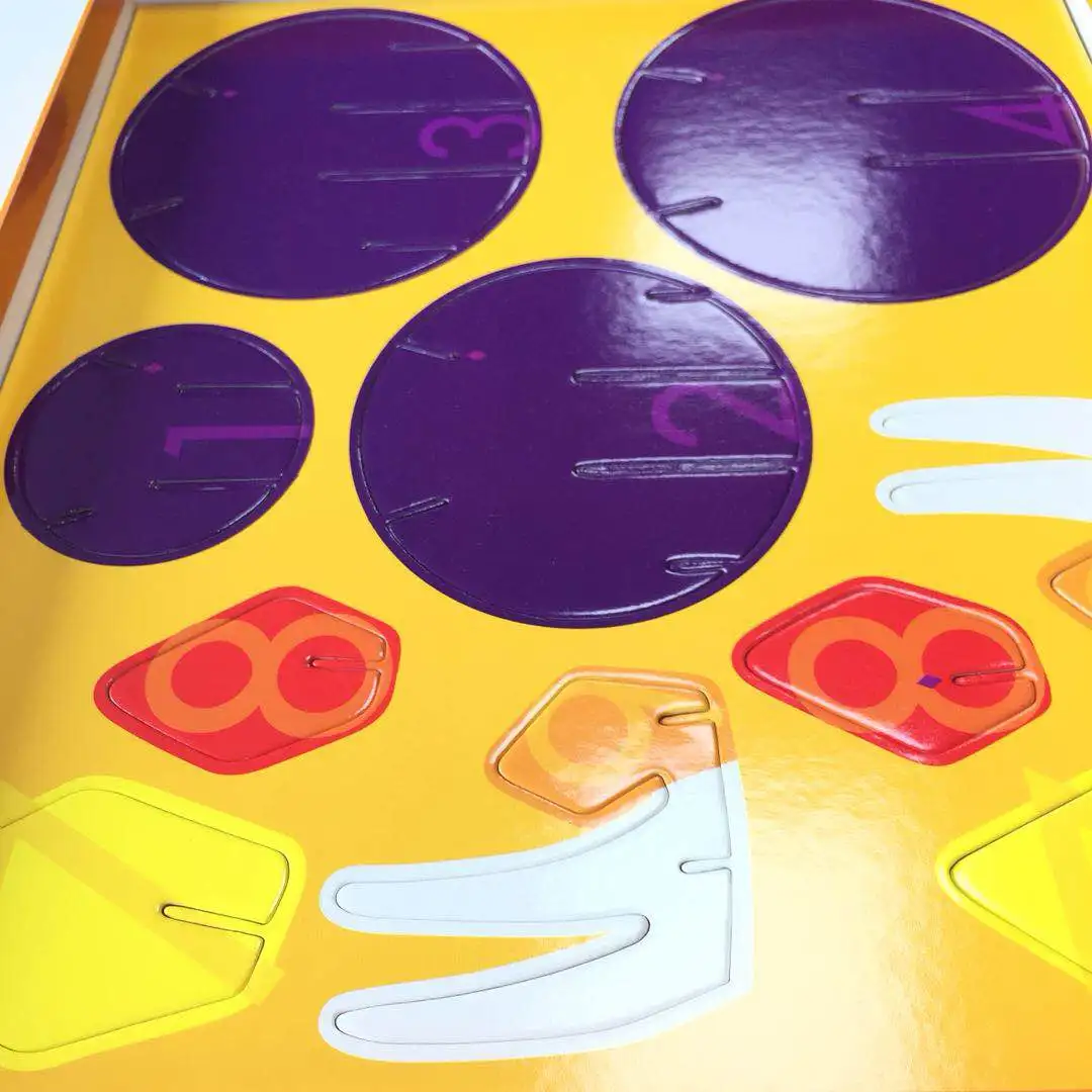 
Dinosaur Puzzle 3D for Children oem creative with paper box recycle educational toy card 