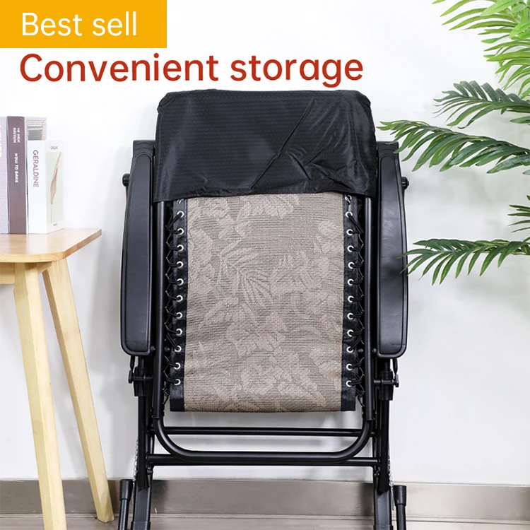 Realgroup Folding Rocking Chair Parts  for leisure outdoor rest Garden folding chair