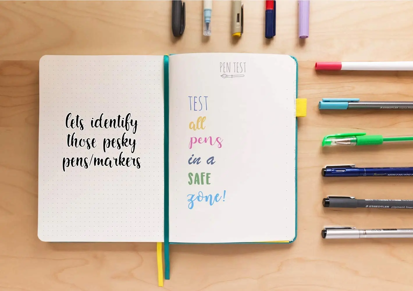 Eco Friendly Manufacture Lay Flat Design Acid-free Paper Leather Notebook Hardcover A4 A5 A6