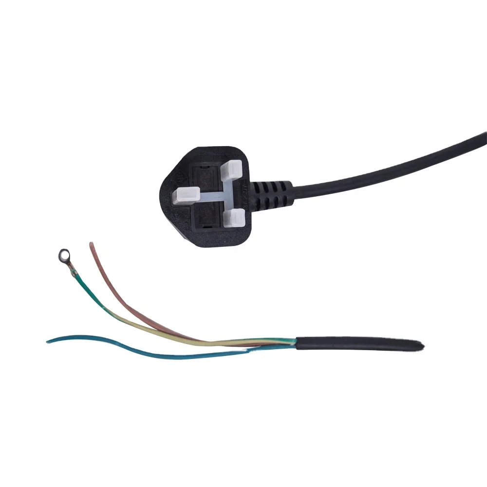 Высокое качество водонепроницаемый BS 1363 UK удлинитель питания 250V 3-контактный сетевой кабель