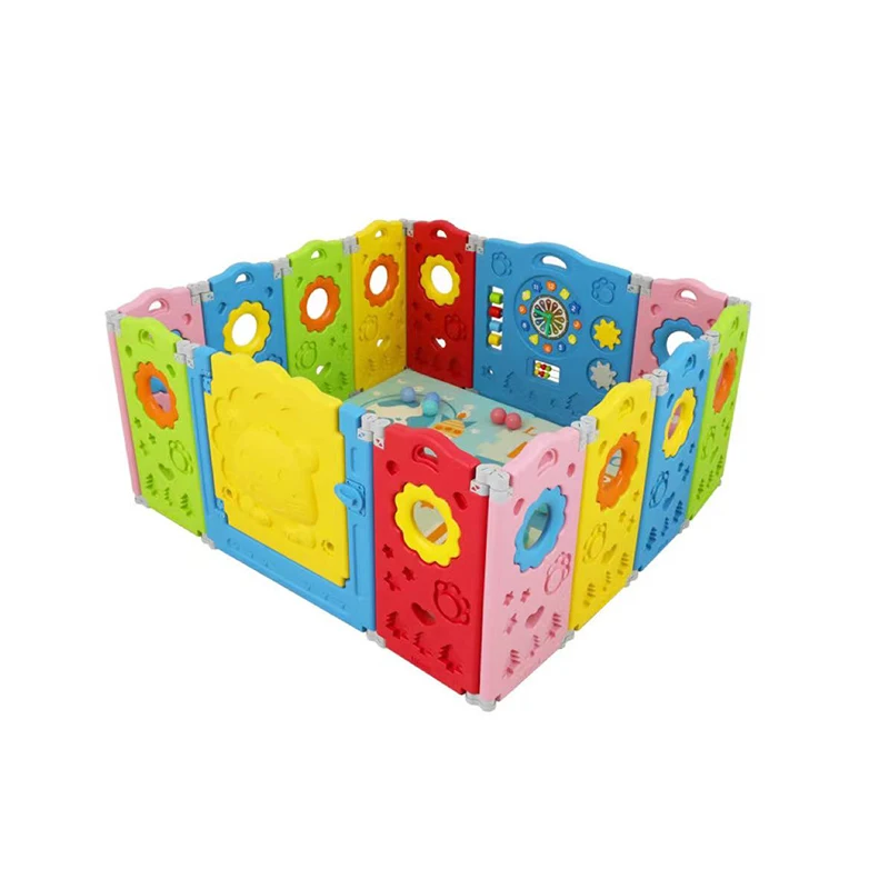 Baby Fence Playpen Kids Playpen Plastic Baby Play Fence Safety Play Yards Baby Playpens