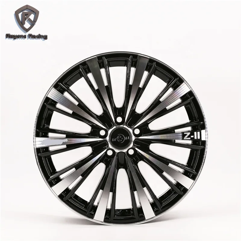 DM149 Customize high quality 4 5 8 holes 15 16 17 inch black mesh design alloy rims for cars