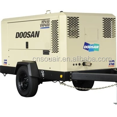 Doosan Ingersollrand HP450/VHP400Air Compressor450CFM-400CFM At 10-14bar pressure WCU diesel engine USA Origin