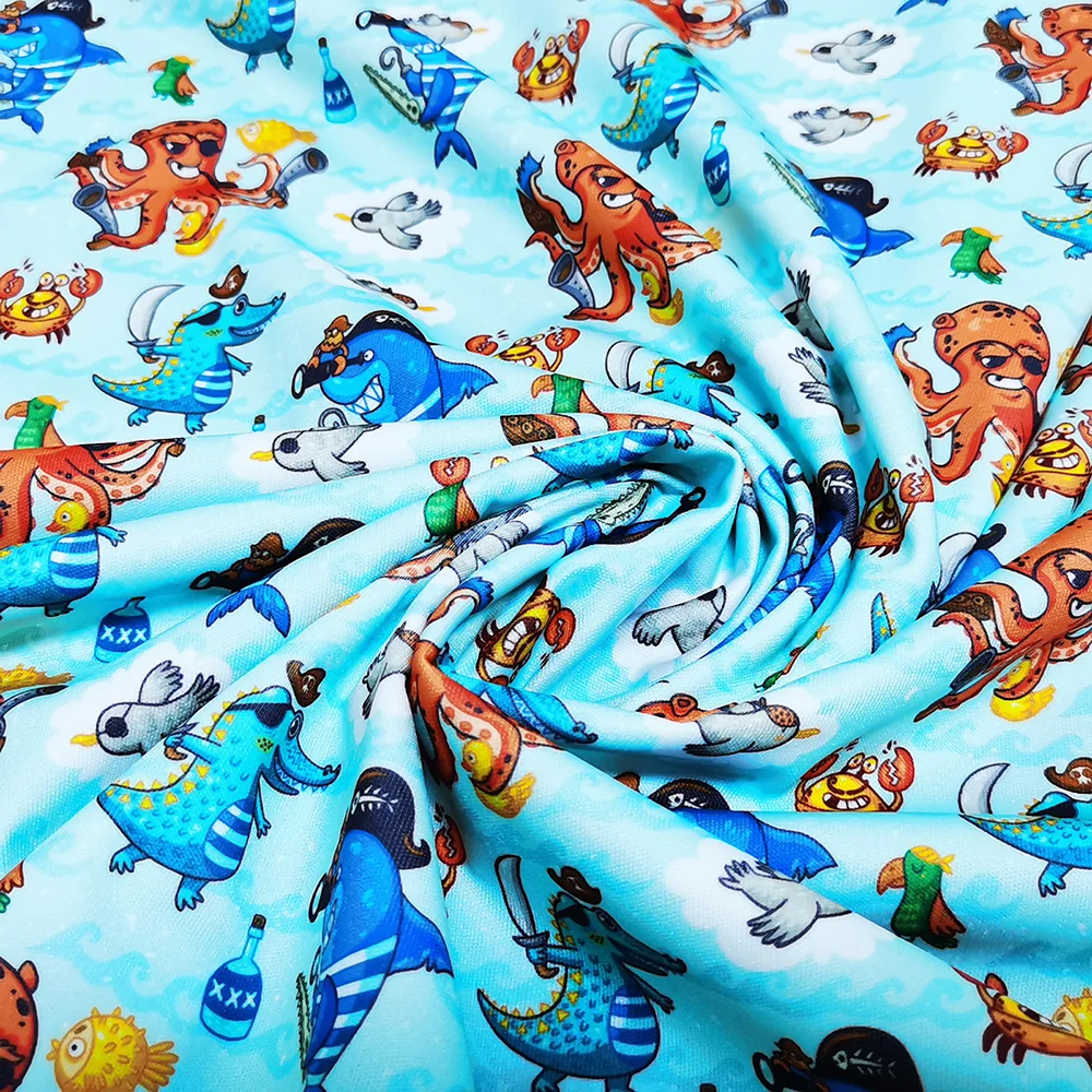High Quality PUL Fabric  with 100% polyester for Nappy Baby