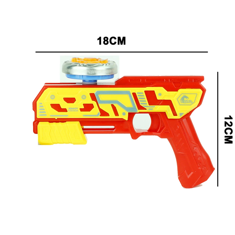 Promotional Birthday Gifts Spinning Top transmitter Battling Gyroscope Game Set Plastic Launch Gyro Gun Toys For Boys