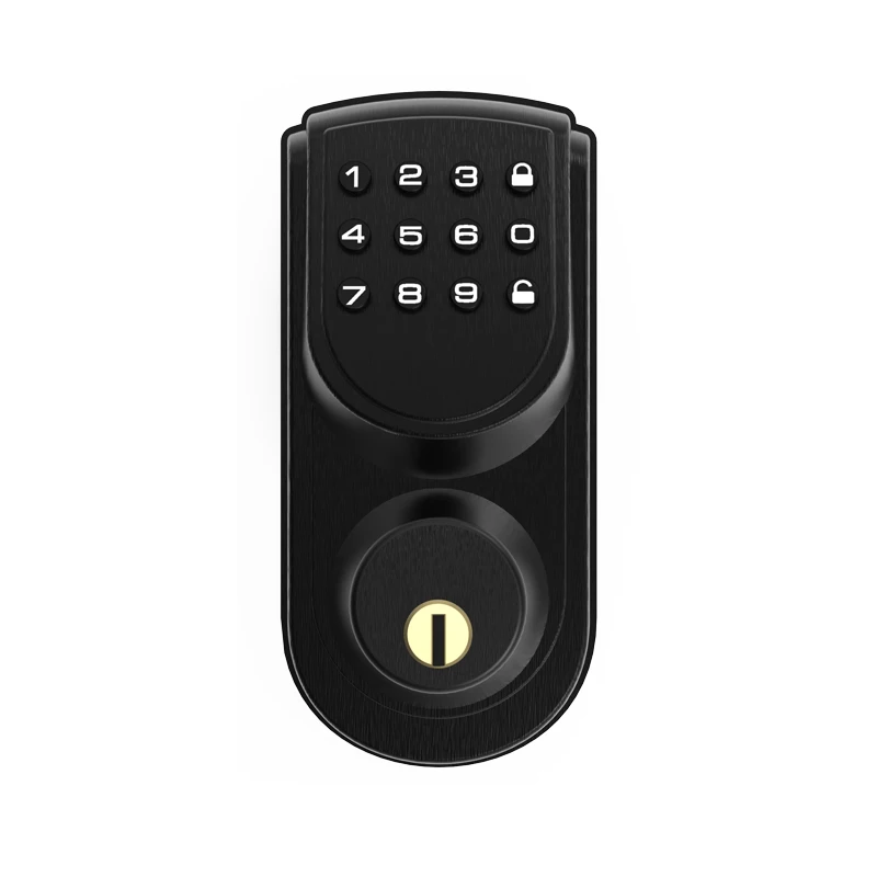 TUYA top security indoor smart keyless padlock keypad digital password smart door lock