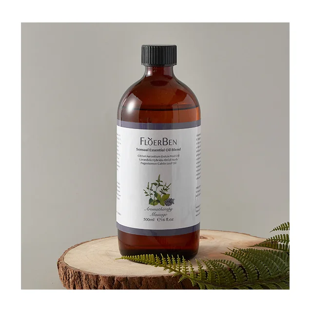 Wholesale Sensual 500Ml Essential Oils Natural For Sale Blend Aromatherapy Body Massage Oil With Carrier Oil Oem//Odm