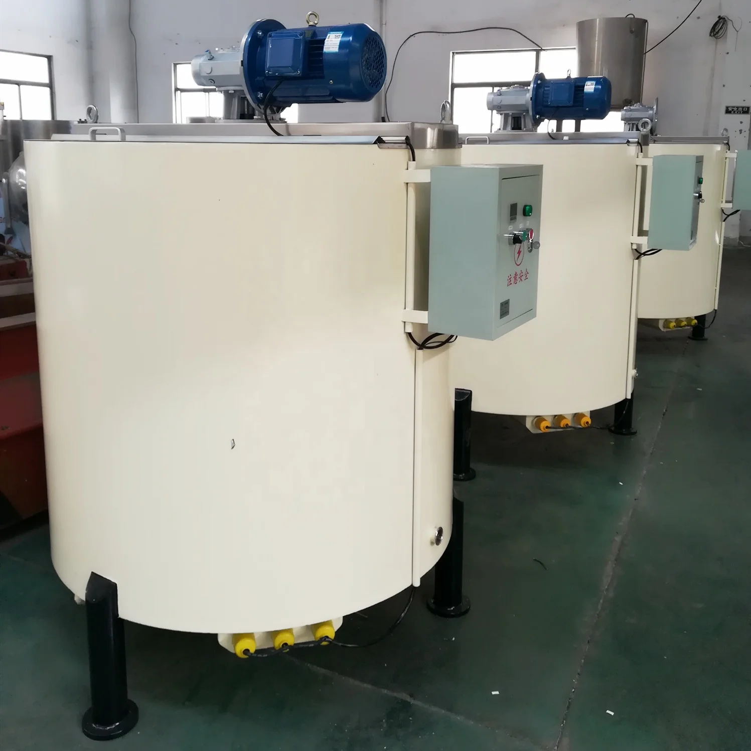 1000L inner SS304 Holding Tank for Chocolate/chocolate making machine storage tank