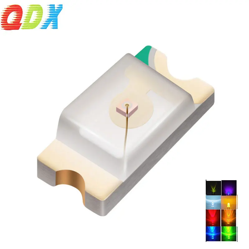 high quality  surface mounted ultra high bright  smd 0603 orange led led encapsulation series 4000/tray