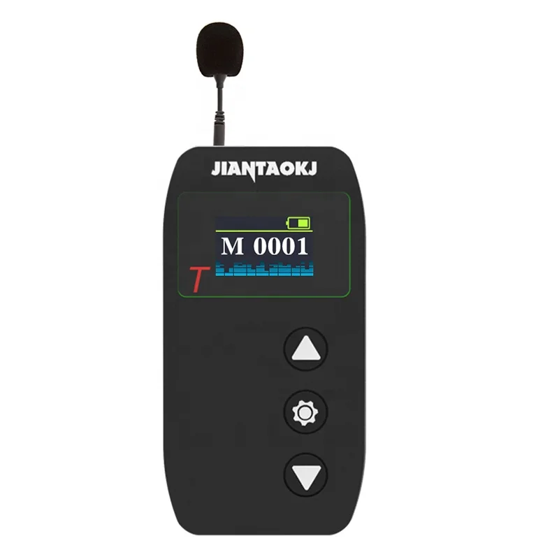 JIANTAO Wireless Audio Tour Guilde System Walkie Talkie With 2 Transmitter 30 Receivers 1 Charger Base