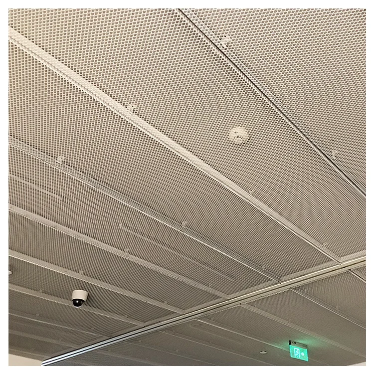 Light Ceiling Mesh False Metal Panels Ceiling Tiles Sandwich Aluminum Modern Sound Absorbing Aluminum Drop Ceiling Decorative S