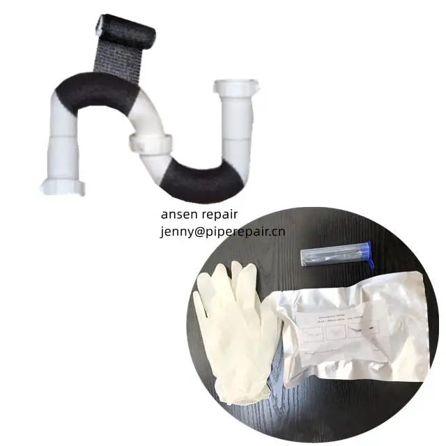 Rapid repair cracks and leaks urethane tape water activate pipe seal water leak kit ansen pipe repair bandage