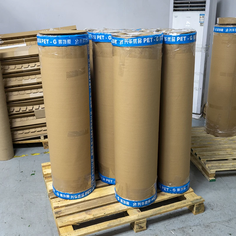 0.18/0.2/0.25/0.35/0.45/0.8mm High Gloss Decorative PETG Film for Furniture