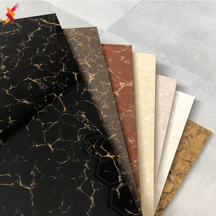 60x60 80x80 Glossy Marble Floor Tiles Polished Glazed Porcelanto Porcelain Black Ceramic Tile  floor polished porcelain