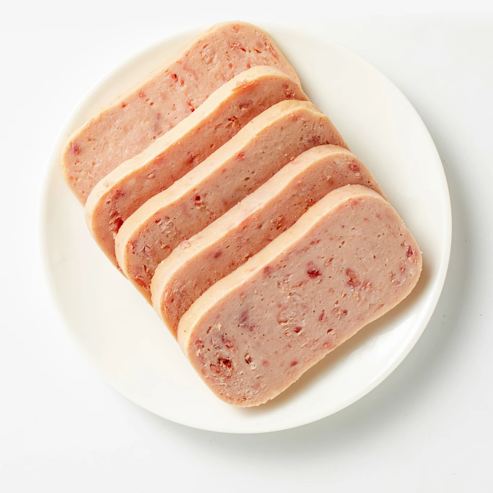 Canned pork luncheon meat  198G  Can Preserved Tin