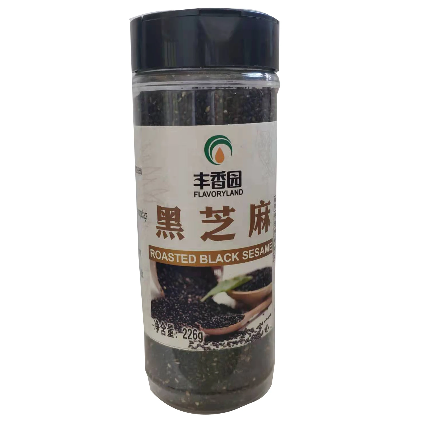 Высококачественный Натуральный Жареный черный кунжут 226 г