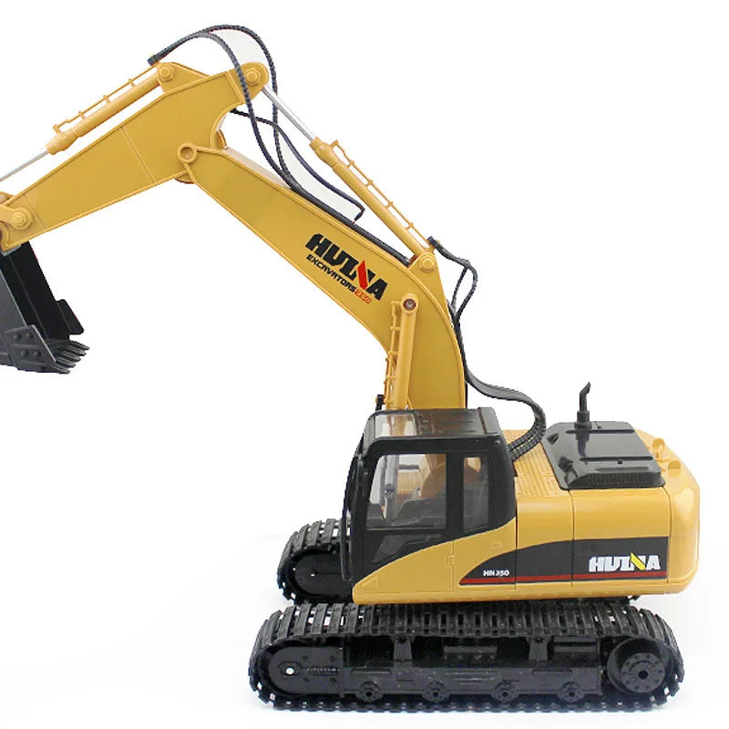  Недорогой экскаватор Huina 1/14 V4 RC Масштаб 2 4 15 каналов 1550 ГГц игрушечный грузовик для детей более 8