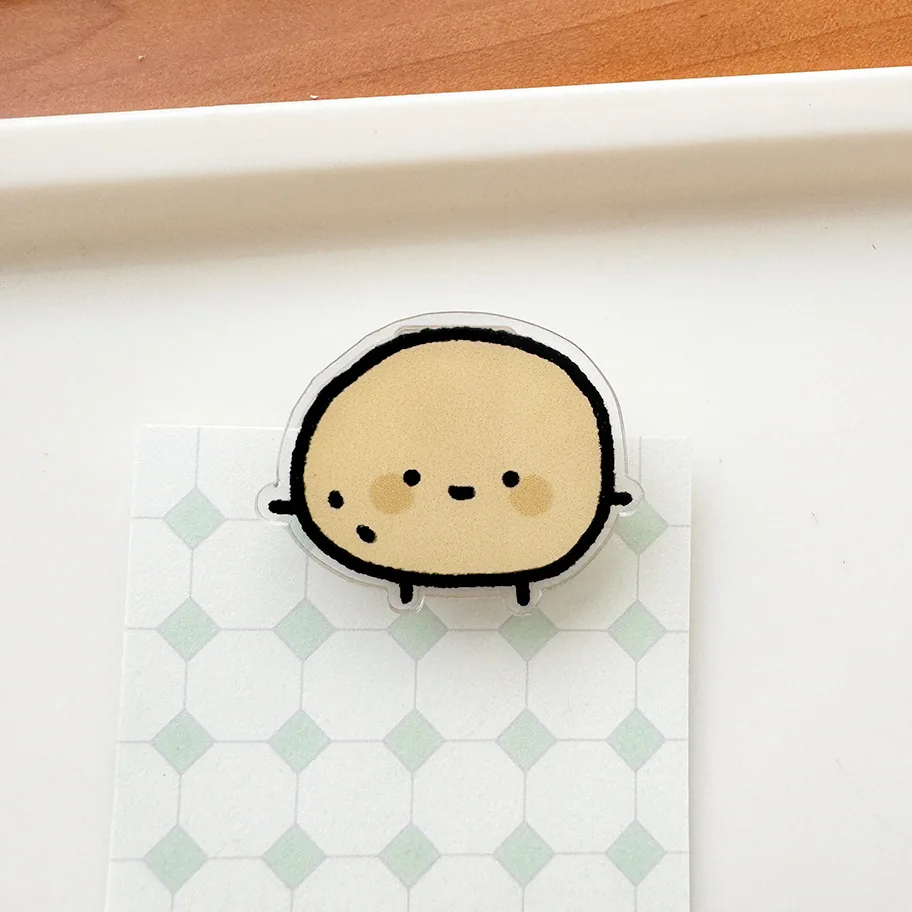 Gifts sealing vegetable shape PP clip mini cartoon cute sticky note binder