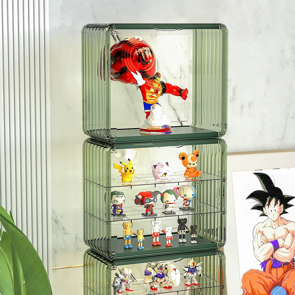 Acrylic Display Case for Lego Minifigure Transparent Blind Box Storage Assemble Showcase