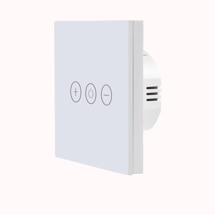 zigbee zwave dmx512 230v touch surface mounted dimmer light switch custom interruptor smart dimmer