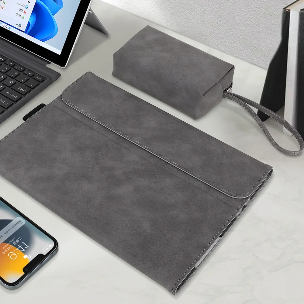 Accessories Tablet Leather Cover Case For Microsoft Surface Pro 4 5 6 7