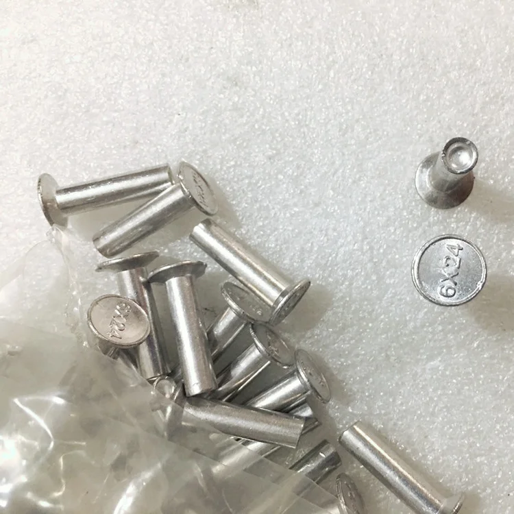 6mm 8mm Widely used for Chinese bus brake lining aluminum solid rivet