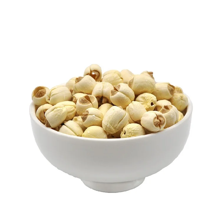 Wholesale Supplier Organic Bulk Dried Seedless White Lotus Seed Factory Price
