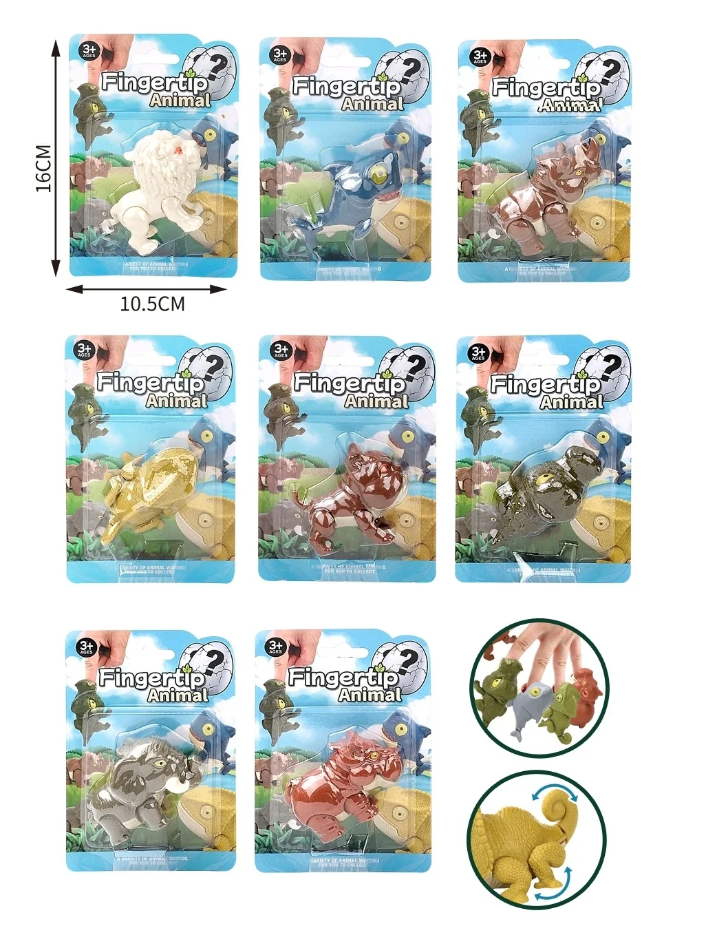 Toys Kids Wholesale cartoon Dinosaur Bite Hand Toy Toy Finger Dinosaur Creative Tricky Tyrannosaurus Model