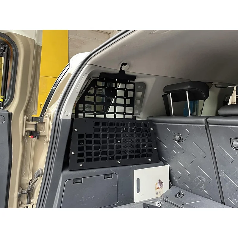 High Quality Aluminum Alloy Car Modular Storage Panel Rear Cargo Rack Trunk Organizer for Toyota FJ Cruiser (XJ10) 2007-2023