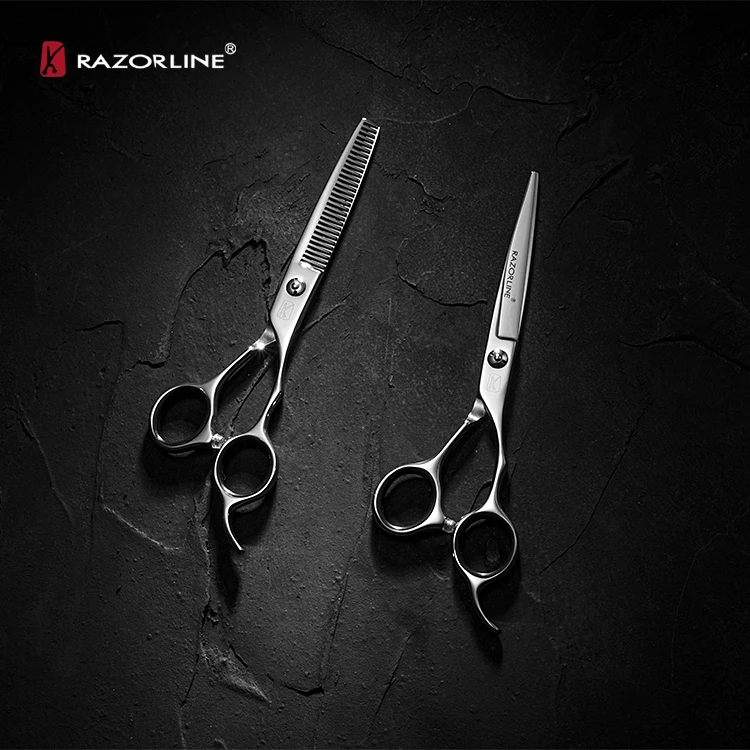 Hair Scissors Gift Professional Barbershop Accessory Round Tip Tattoos Of 6 Inch 440c Professional Straight Scissor And Shear