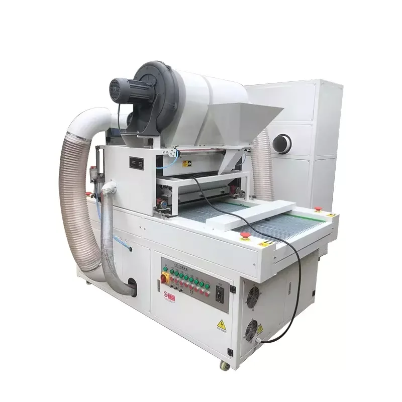 Automatic Hot Melt Powder Coating Machine for Plastic Film Label Roll