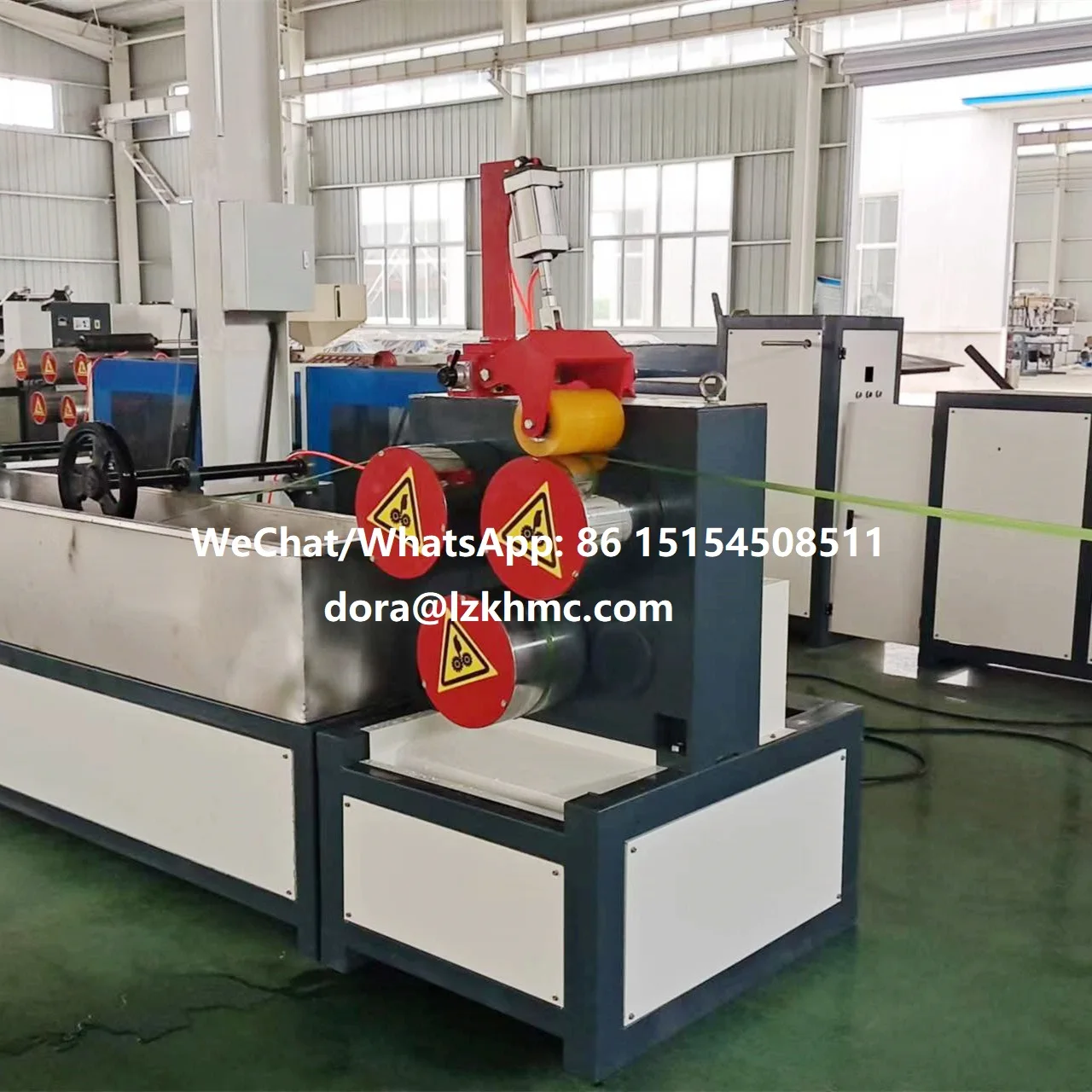 Manufacturer of 12mm Width Plastic Pet PP Packing Strap Extruder Production Line Packing Belt PP Strap Band Making Machine