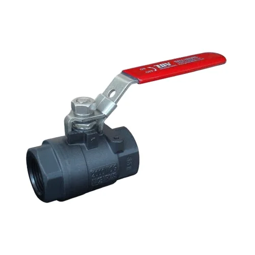 API607 Firesafe CS 2 шт. резьбовой конец полностью портовый шаровой клапан с запираемой ручкой 2000psi