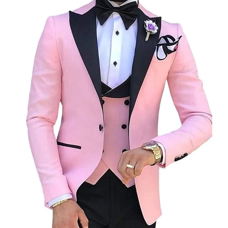 White wedding bespoke turkey formal high quality slim fit tuxedo men suits 3 pieces