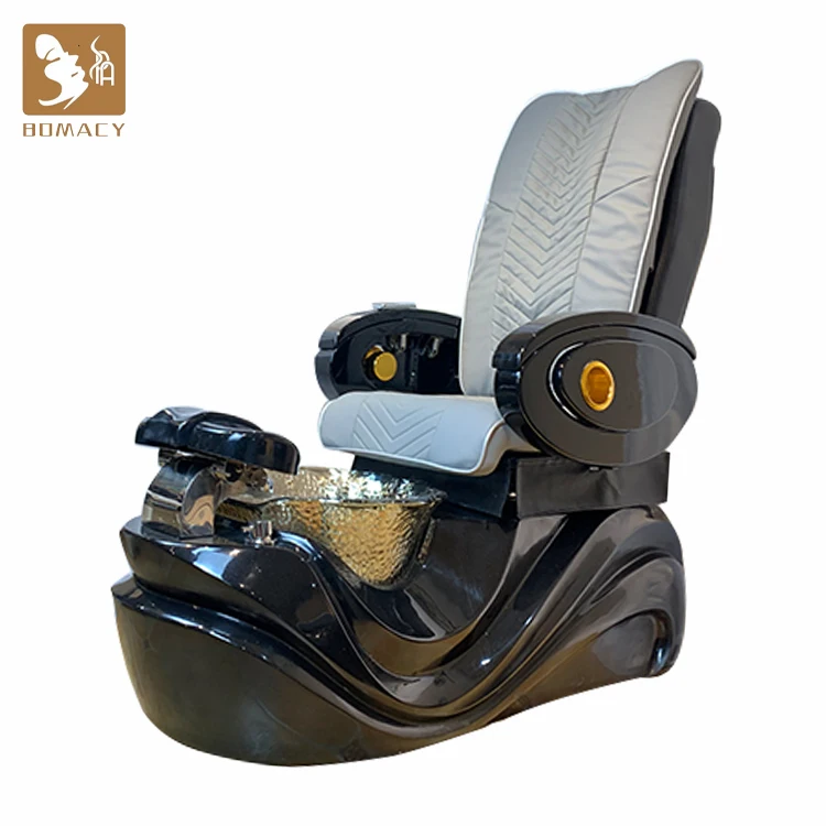 Chair with whirlpool no pipe foot spa folding luxury with massager pull push nails china chair for pedicure