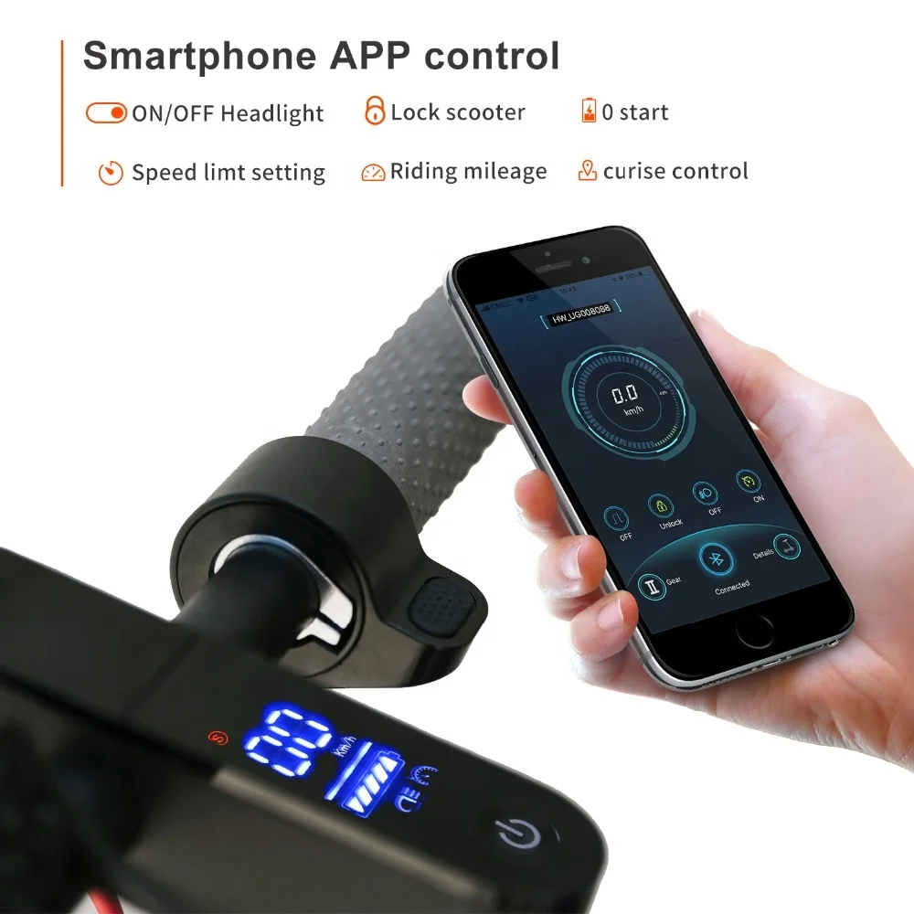 Drop Shipping EU US Warehouse 8.5inch Electrique Waterproof Fast Electric Scooter wholesale