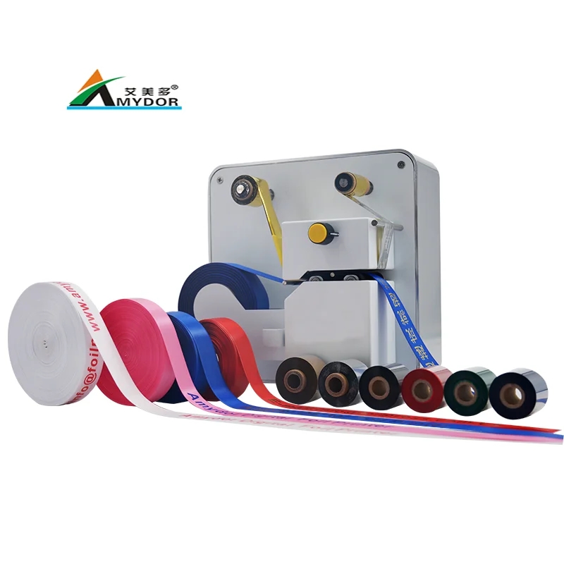 Innovative digital foil printing machine for ribbon and satin