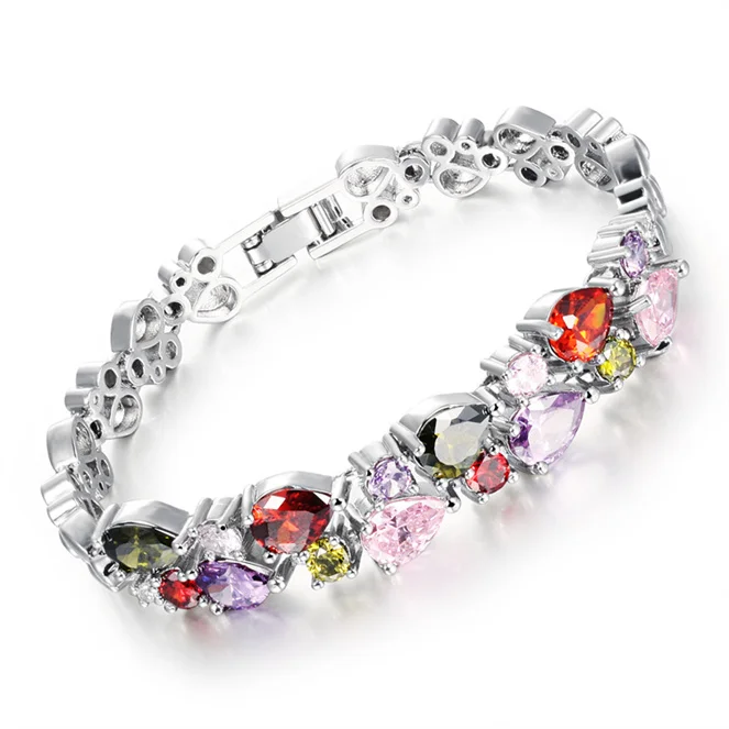 Customized pretty pattern high class devise luxury simple sense adjustable crystal