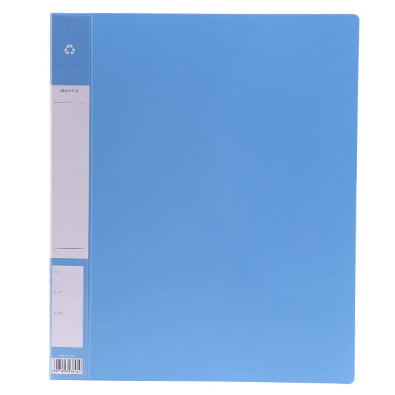 Factory A4 File PP Plastic Clear Book Document Storage Office Stationery Folder Display Book with Pockets