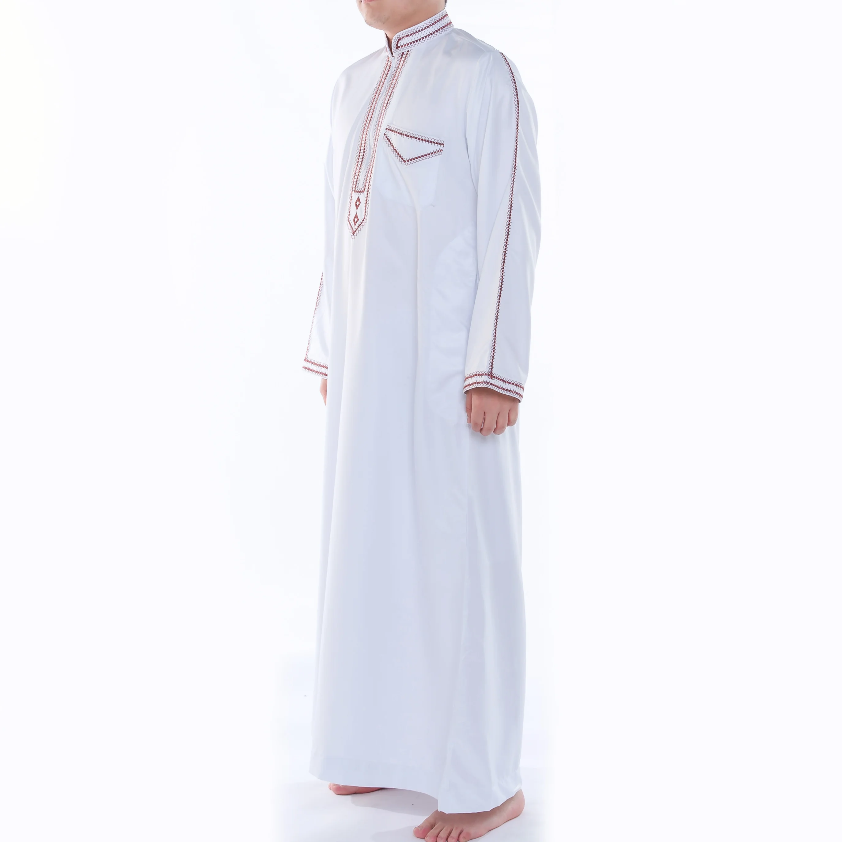 Best Selling Islamic Clothing Men Thobe Muslim Arabic Thobe Wholesale jubba for men islamic men clothing thobe