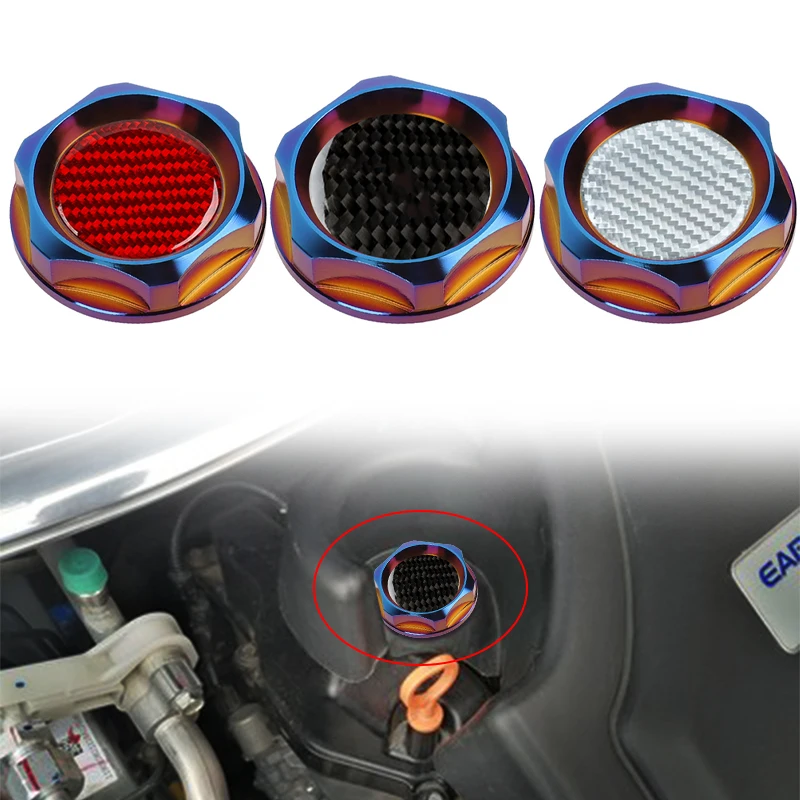 car oil fuel tank cover sticker jdm racing customize sticker