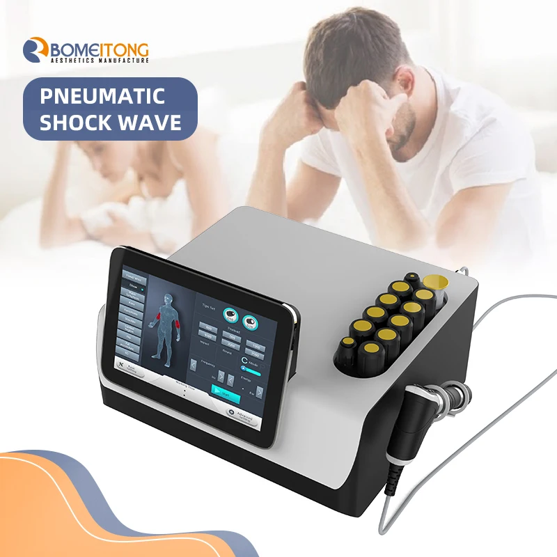 Portable sw14-1 physiotherapy rehabilitation machine reduce pain extracorporeal medical ce radial shock wave therapy