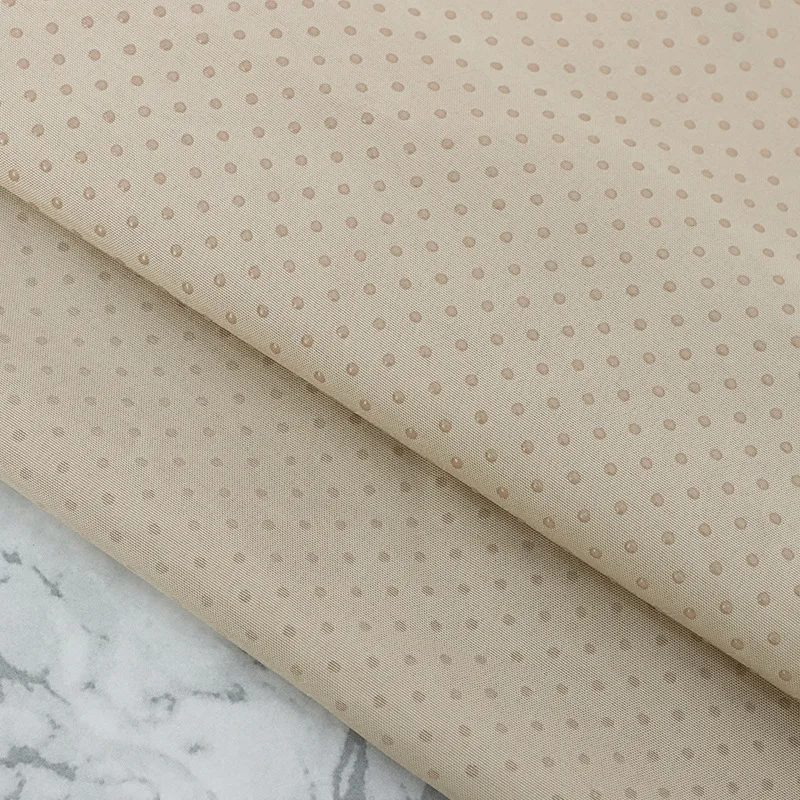 Factory price  anti-slip polyester fabric taffeta non-slip waterproof fabric pongee dotted anti-slip fabric for seats gloves