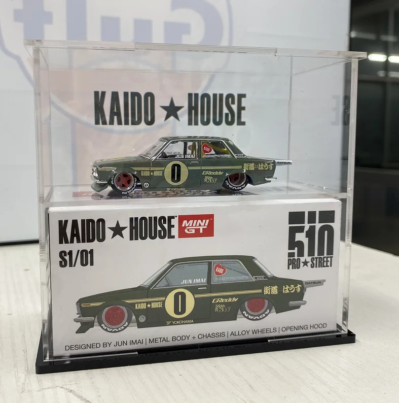 Hot Sale 1:18 Model Car Display Simulation Parking Garage Exquisite Wooden Acrylic Dust Box