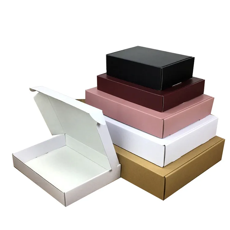 RR Donnelley Custom Corrugated Cardboard Mailer Box Packaging Clamshell Wig Beauty Skincare Set Cosmetic Makeup Gift Box