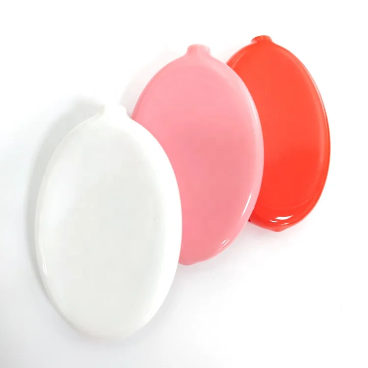 Hot sale service custom printing jelly change keychain silicone coin purse pvc pvc coin purse rubber coin purse for small change