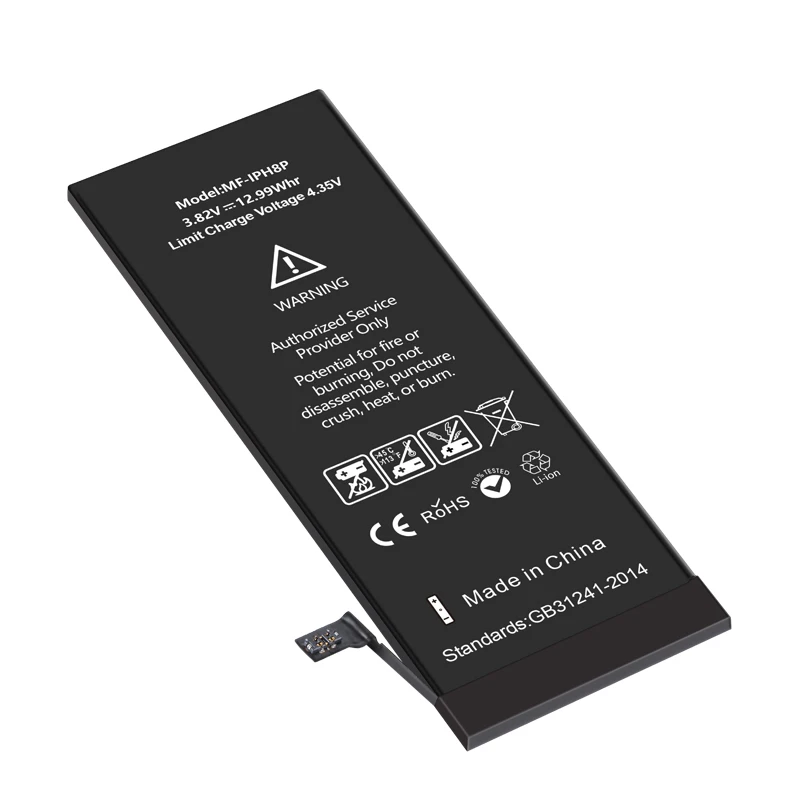  Смартфон Мобильный телефон батарея для Iphone 8 Plus 4 4s 5 5s Se 6/6s/6p 6sp 7 7p X Xr Xs Max 11